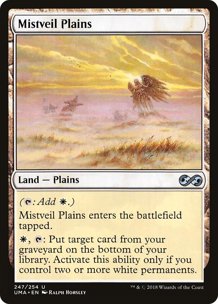 Image for Mistveil Plains (247) (Ultimate Masters) (UMA) - Magic: The Gathering