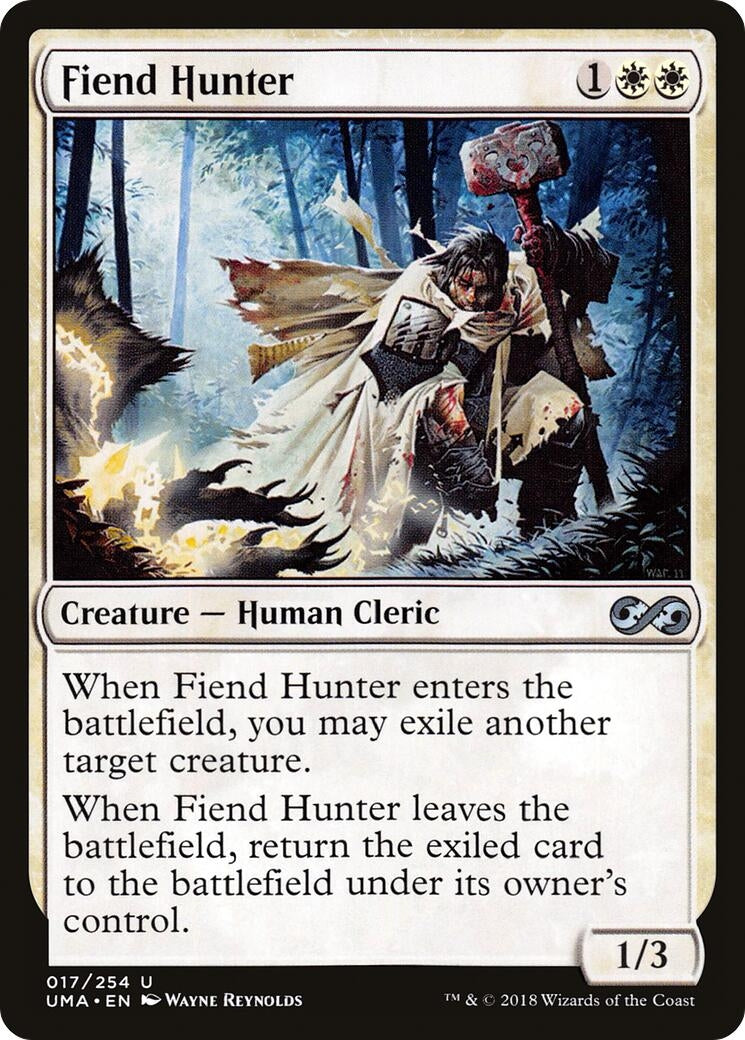 Image for Fiend Hunter (17) (Ultimate Masters) (UMA) - Magic: The Gathering