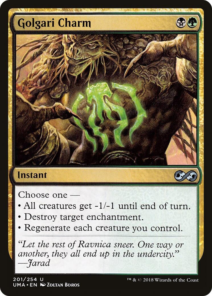 Image for Golgari Charm (201) (Ultimate Masters) (UMA) - Magic: The Gathering