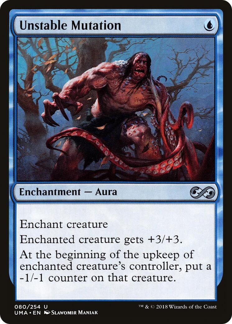 Image for Unstable Mutation (80) (Ultimate Masters) (UMA) - Magic: The Gathering