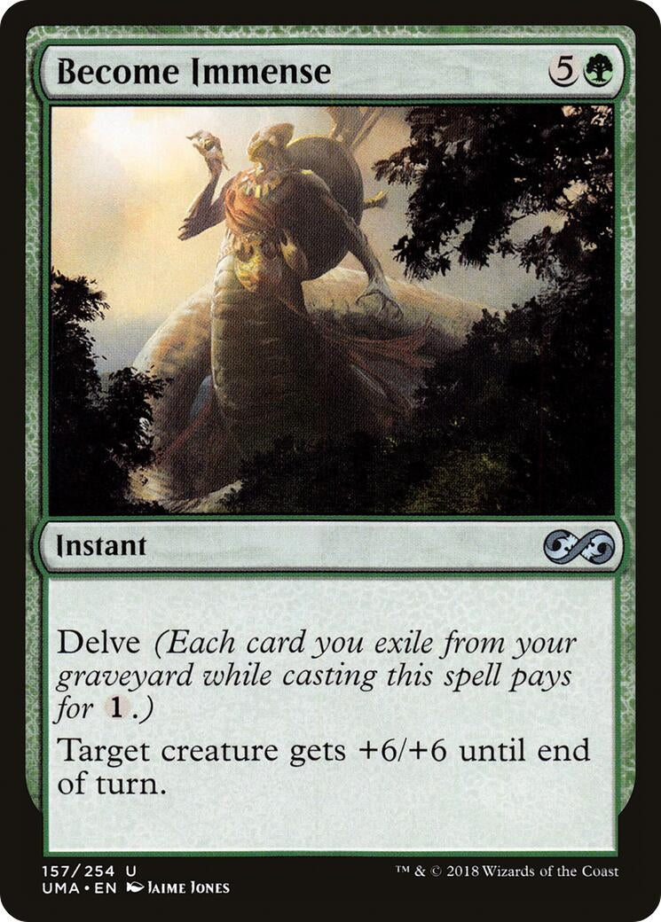 Image for Become Immense (157) (Ultimate Masters) (UMA) - Magic: The Gathering