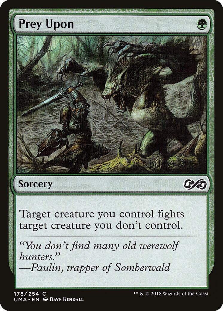 Image for Prey Upon (178) (Ultimate Masters) (UMA) - Magic: The Gathering