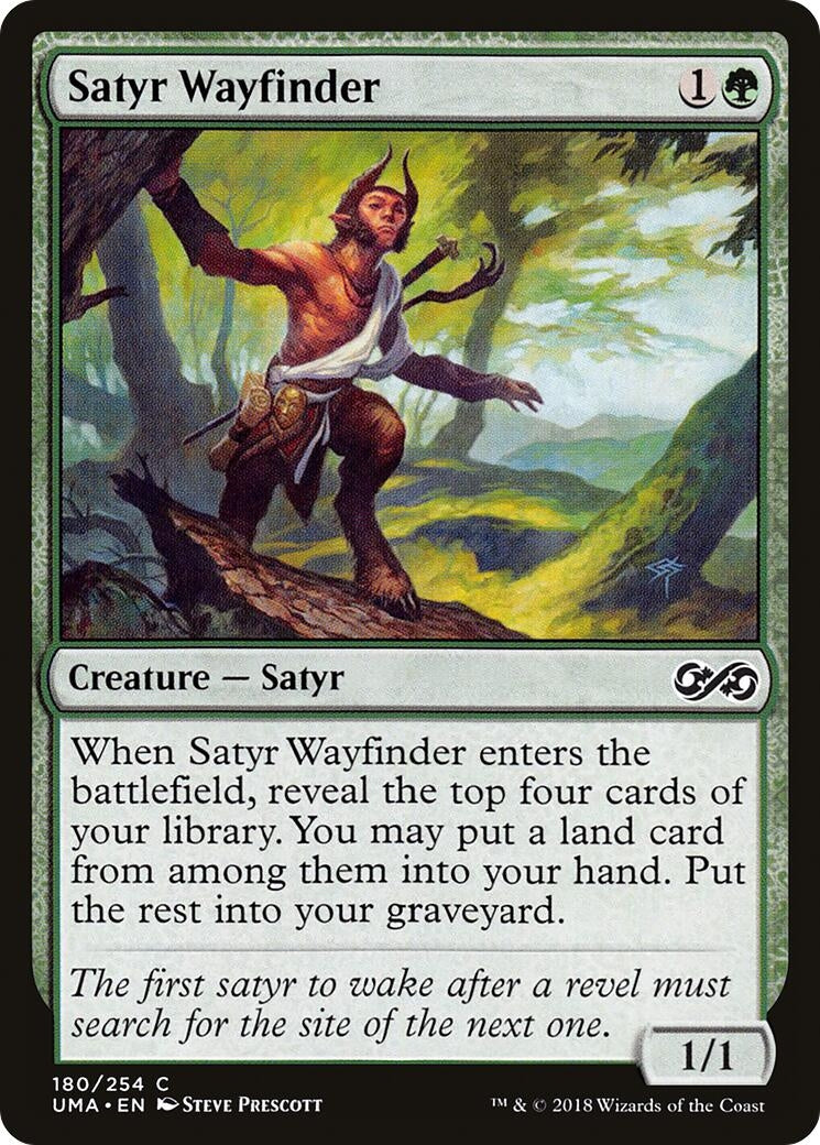 Image for Satyr Wayfinder (180) (Ultimate Masters) (UMA) - Magic: The Gathering