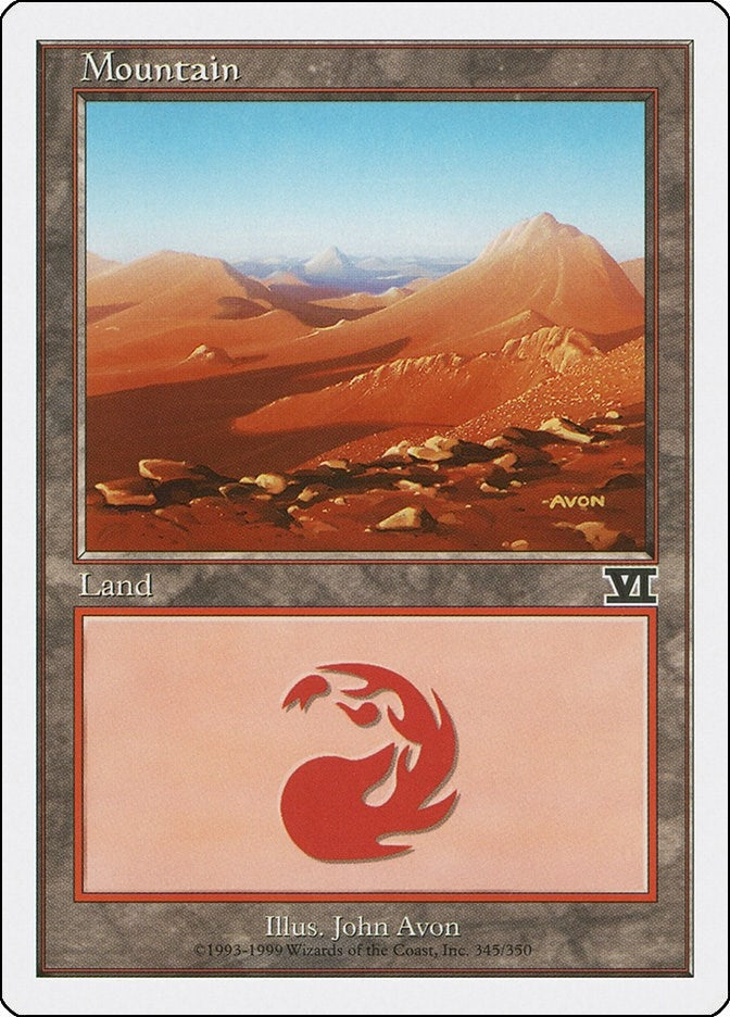 Mountain (345) (345) (Classic Sixth Edition)