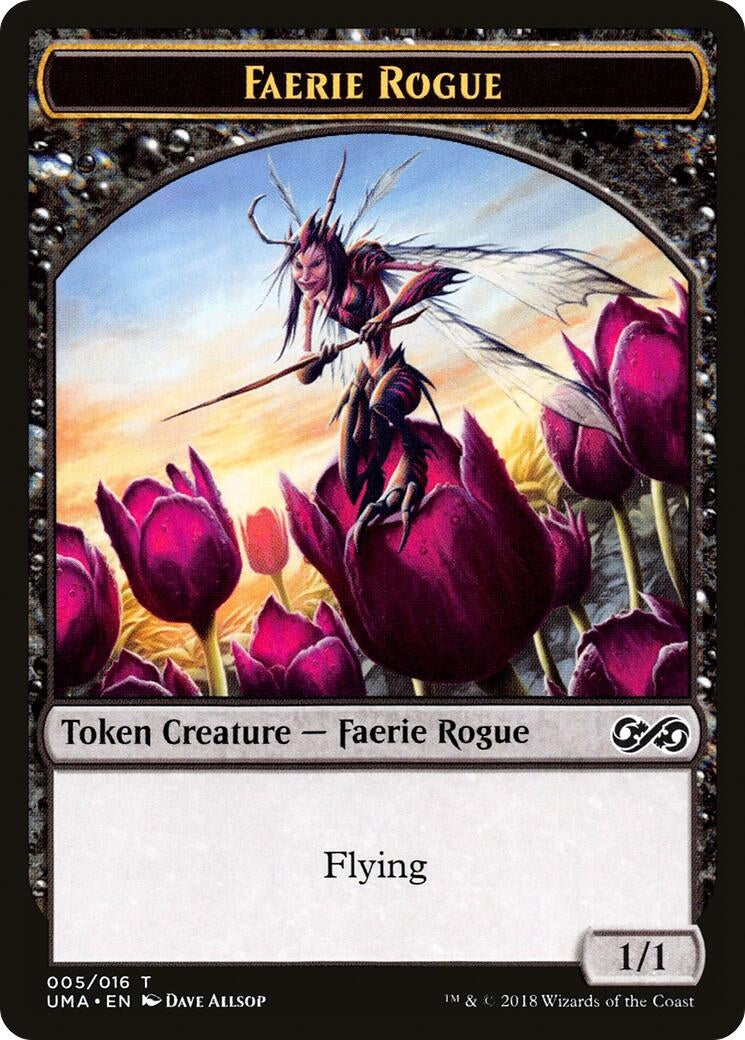 Image for Faerie Rogue Token (5) (Ultimate Masters) (UMA) - Magic: The Gathering