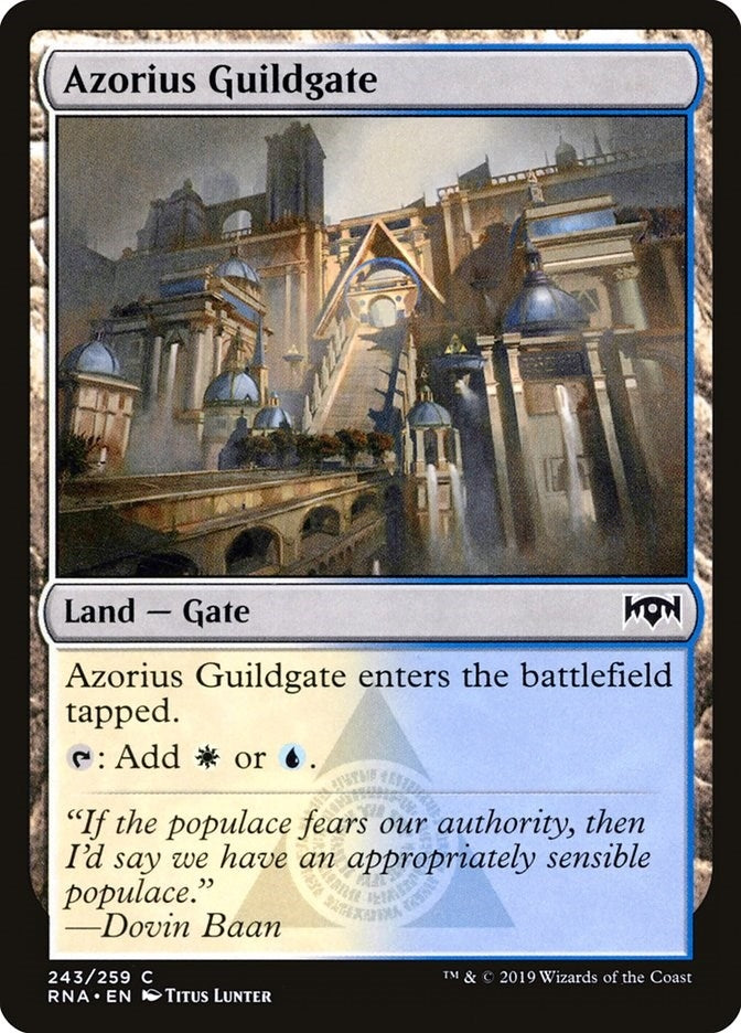 Azorius Guildgate (243) (243) (Ravnica Allegiance)