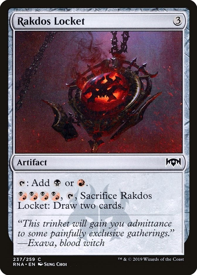 Image for Rakdos Locket (237) (Ravnica Allegiance) - Magic: The Gathering