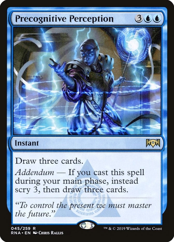 Precognitive Perception (45) (Ravnica Allegiance)
