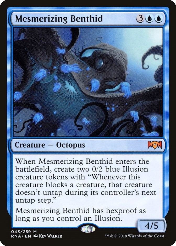 Image for Mesmerizing Benthid (43) (Ravnica Allegiance) - Magic: The Gathering