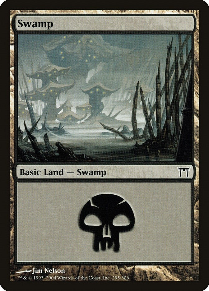 Image for Swamp (295) (295) (Champions of Kamigawa) (CHK) - Magic: The Gathering