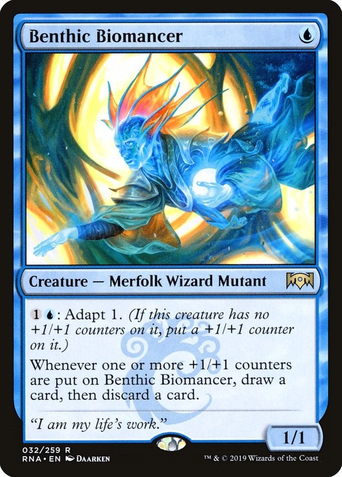 Benthic Biomancer (32) (Ravnica Allegiance)