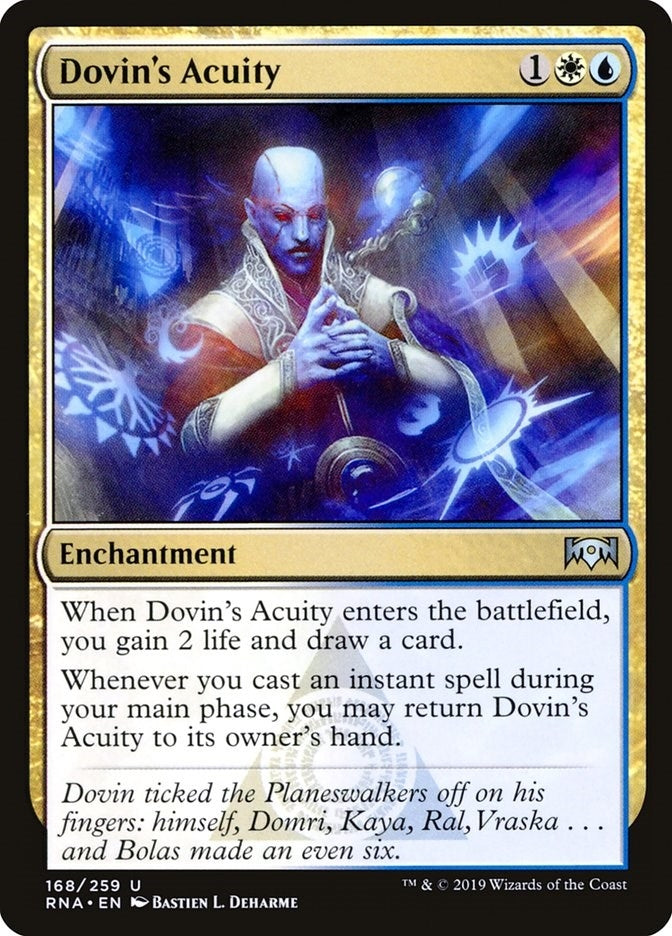 Dovin's Acuity (168) (Ravnica Allegiance)