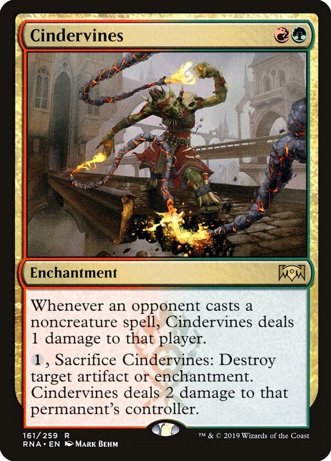 Cindervines (161) (Ravnica Allegiance)
