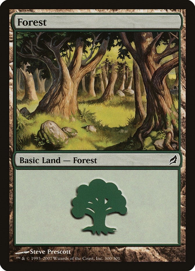 Image for Forest (300) (300) (Lorwyn) - Magic: The Gathering