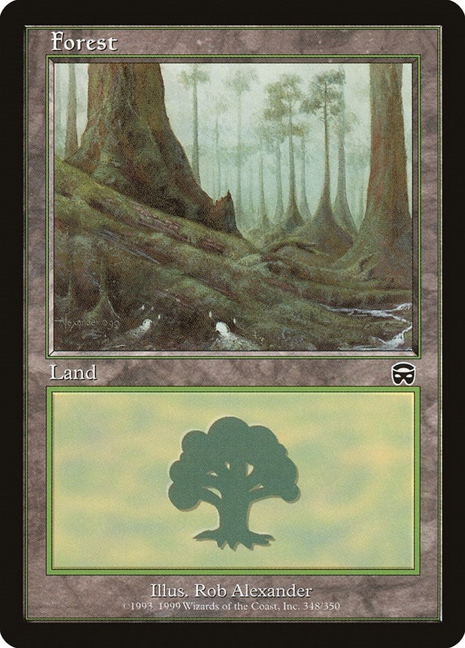 Forest (348) (348) (Mercadian Masques)