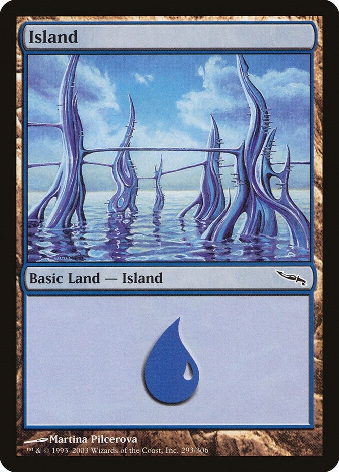 Image for Island (293) (293) (Mirrodin) - Magic: The Gathering