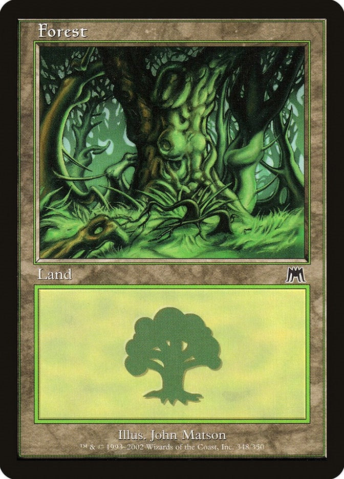 Image for Forest (348) (348) (Onslaught) (ONS) - Magic: The Gathering