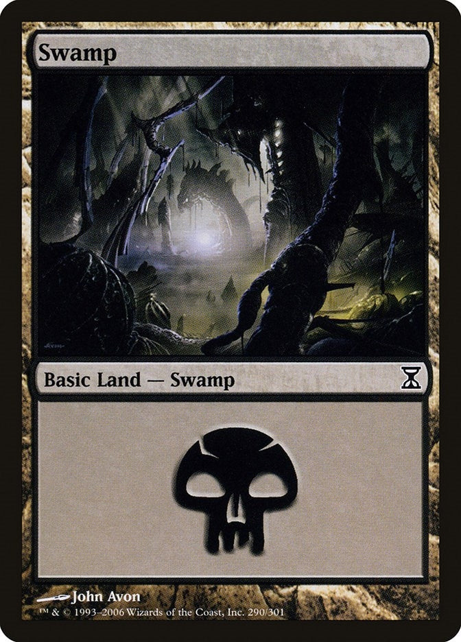 Swamp (290) (290) (Time Spiral)