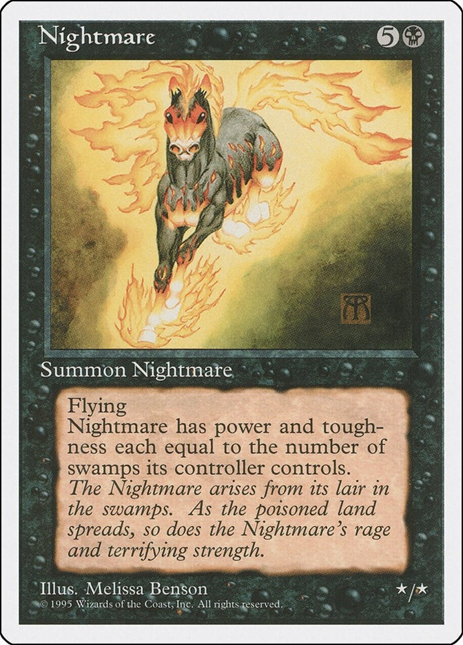 Image for Nightmare (Fourth Edition) - Magic: The Gathering
