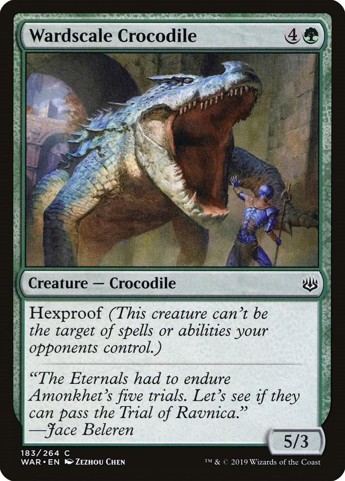 Wardscale Crocodile (183) (War of the Spark)