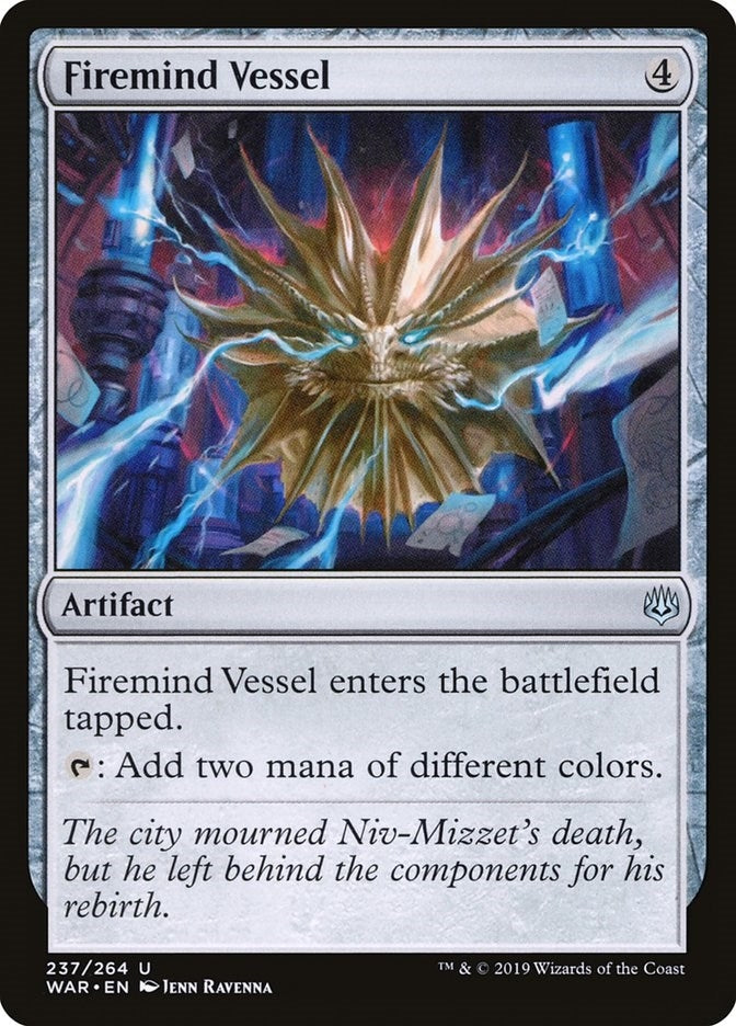 Image for Firemind Vessel (237) (War of the Spark) - Magic: The Gathering