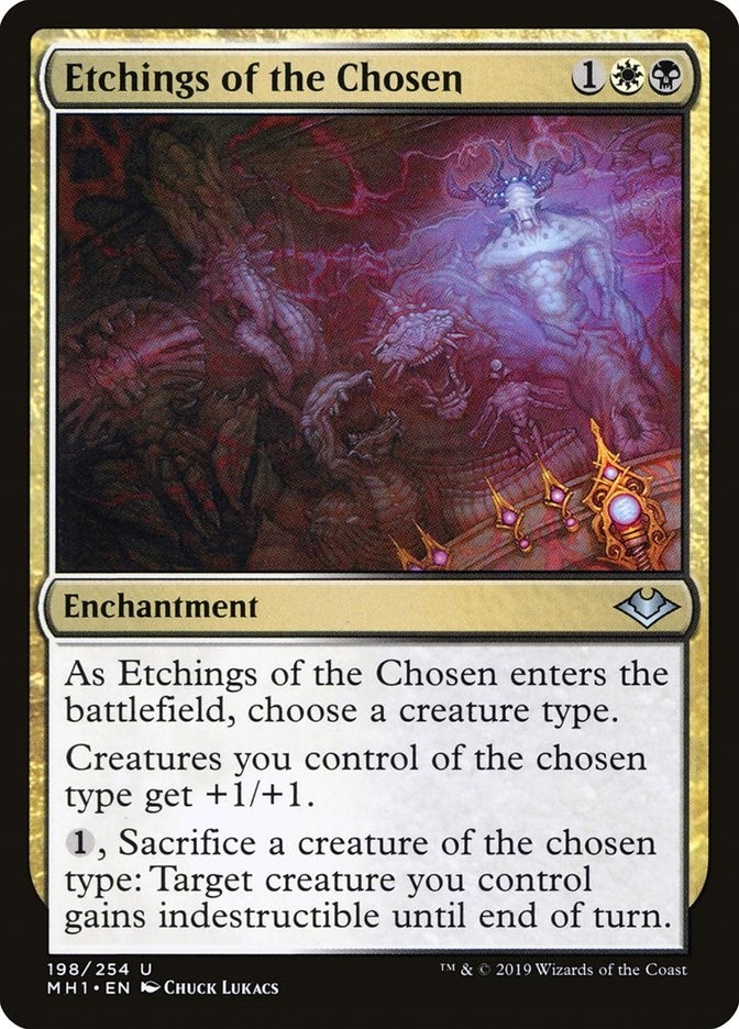 Etchings of the Chosen (198) (Modern Horizons)