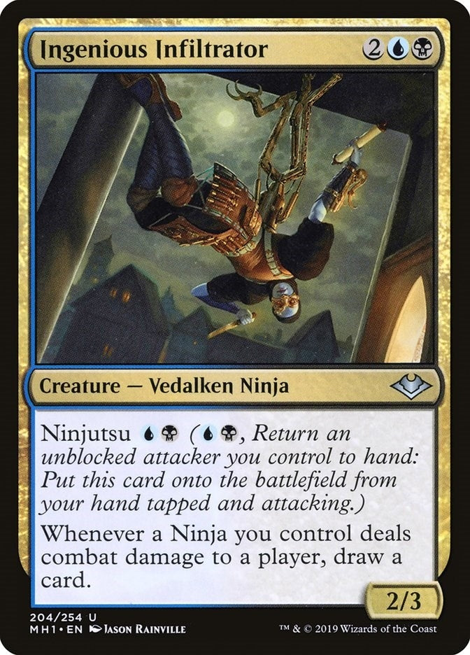 Image for Ingenious Infiltrator (204) (Modern Horizons) - Magic: The Gathering