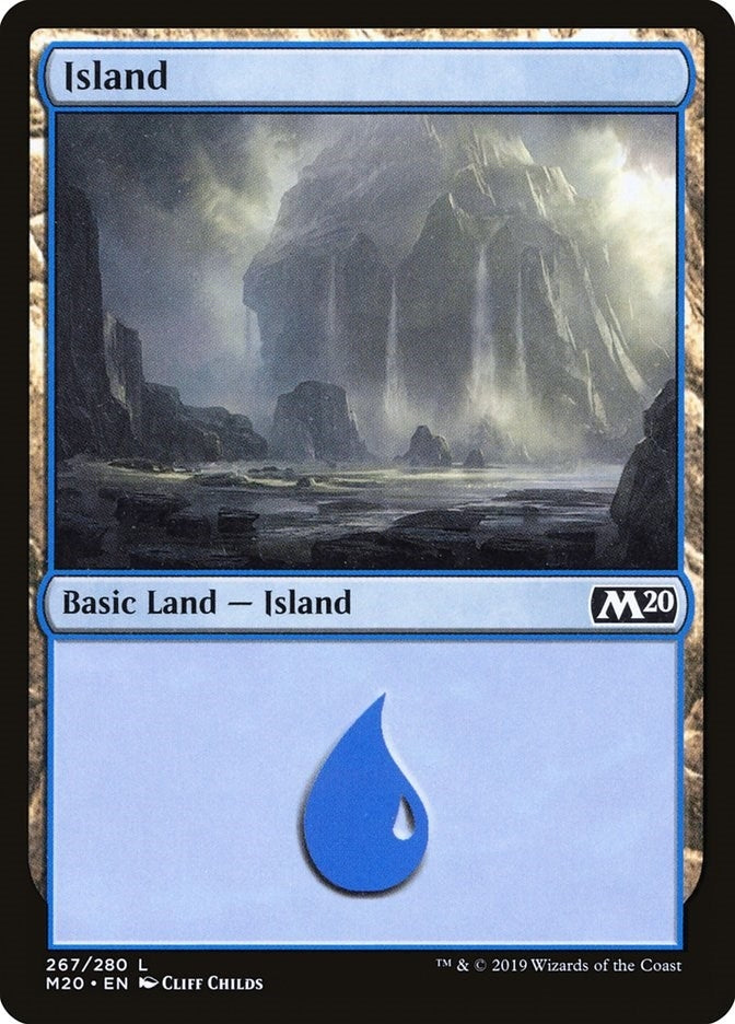 Image for Island (267) (267) (Core Set 2020) - Magic: The Gathering