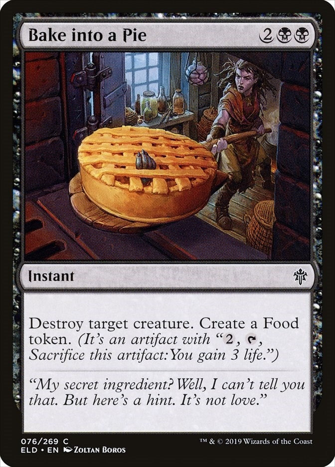 Image for Bake into a Pie (76) (ELD) - Magic: The Gathering