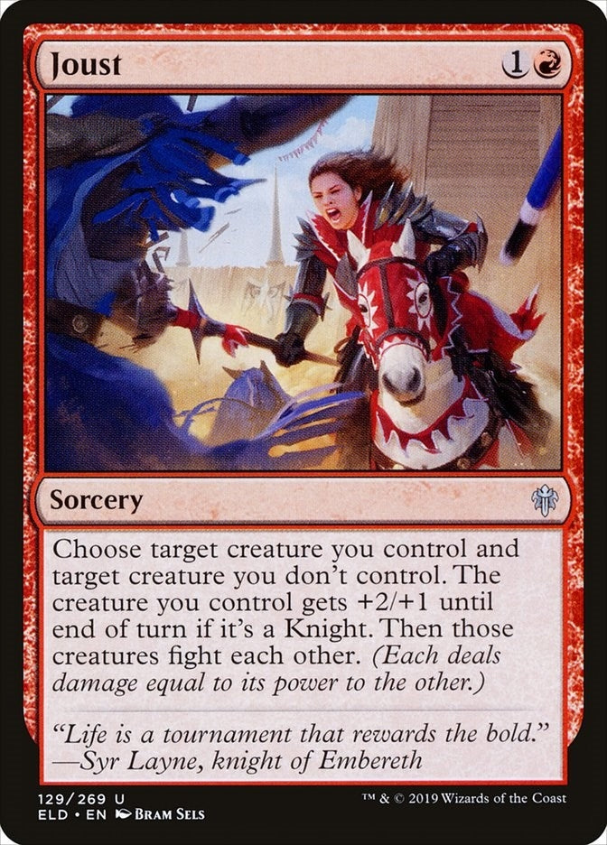 Image for Joust (129) (ELD) - Magic: The Gathering