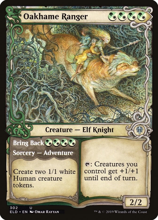 Image for Oakhame Ranger (Showcase) (302) (ELD) - Magic: The Gathering