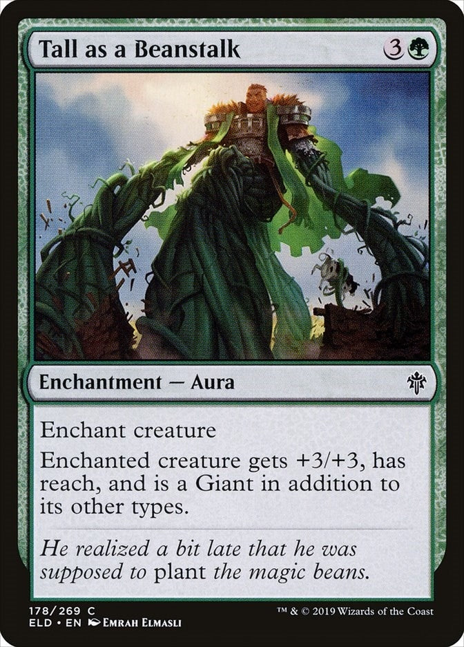 Image for Tall as a Beanstalk (178) (ELD) - Magic: The Gathering