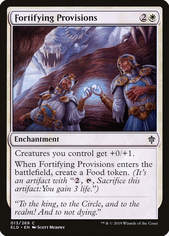 Image for Fortifying Provisions (13) (ELD) - Magic: The Gathering