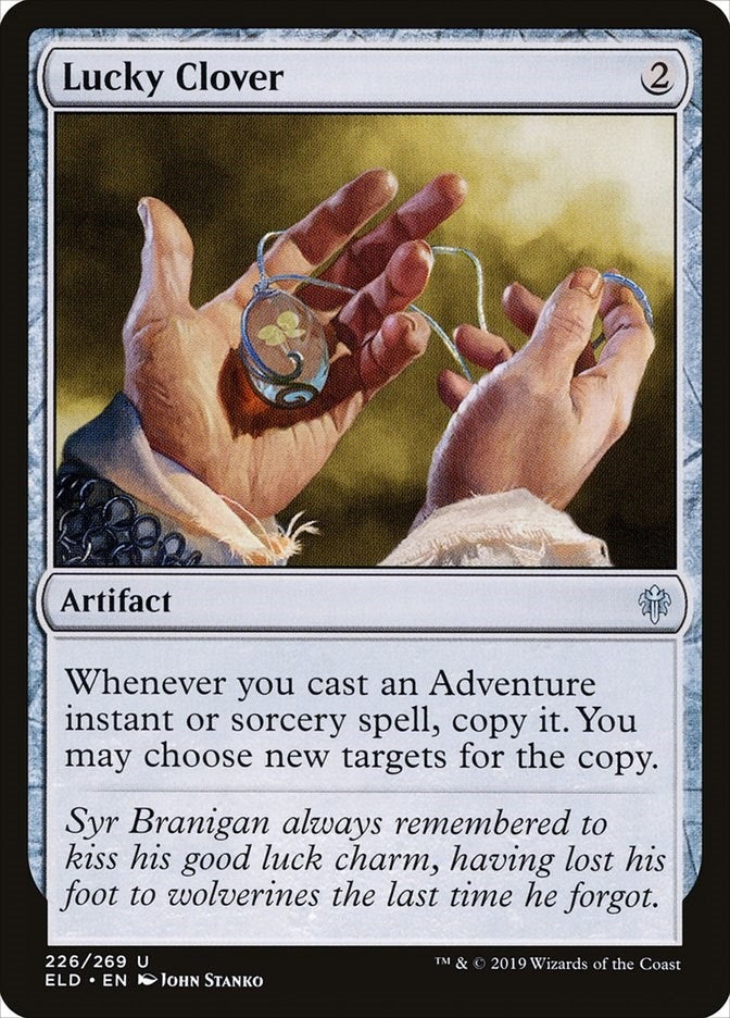 Image for Lucky Clover (226) (ELD) - Magic: The Gathering