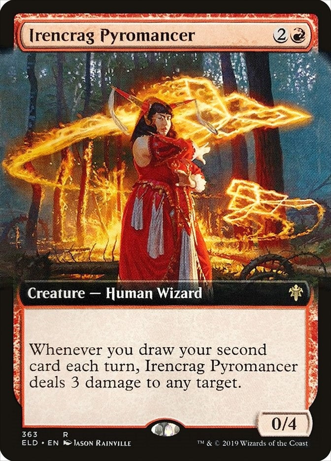 Image for Irencrag Pyromancer (Extended Art) (363) (ELD) - Magic: The Gathering