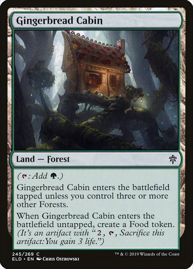Image for Gingerbread Cabin (245) (ELD) - Magic: The Gathering