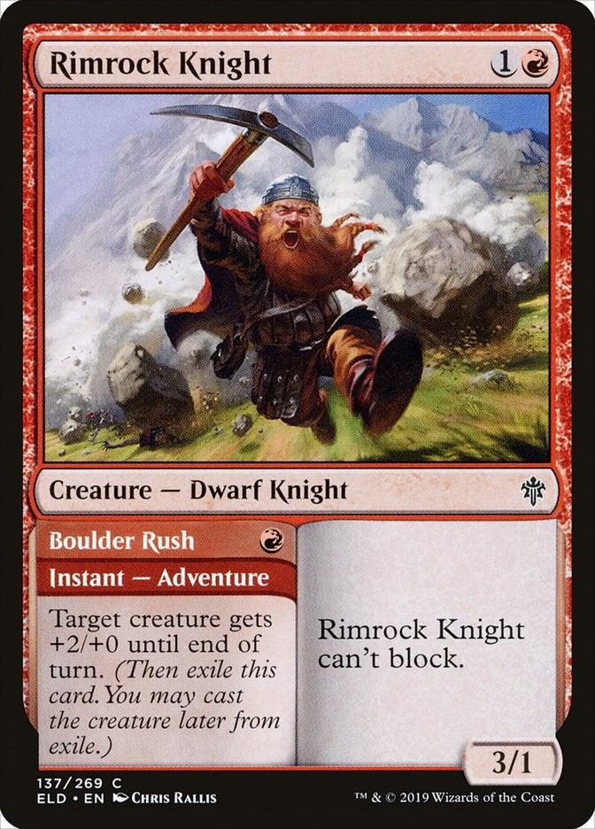 Image for Rimrock Knight (137) (ELD) - Magic: The Gathering