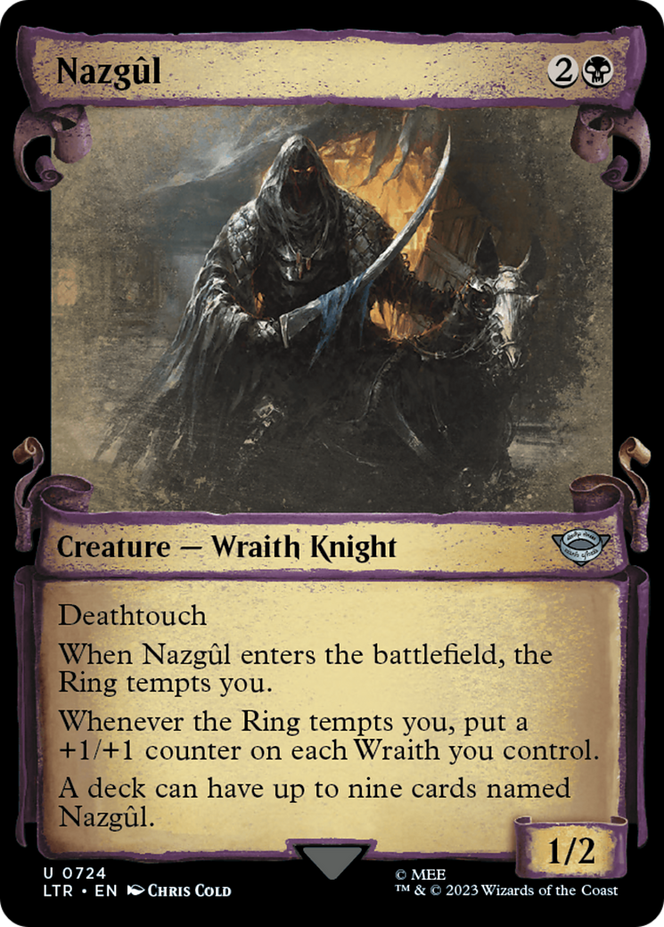 Nazgul (0724) (Showcase Scrolls) (724) (LTR)