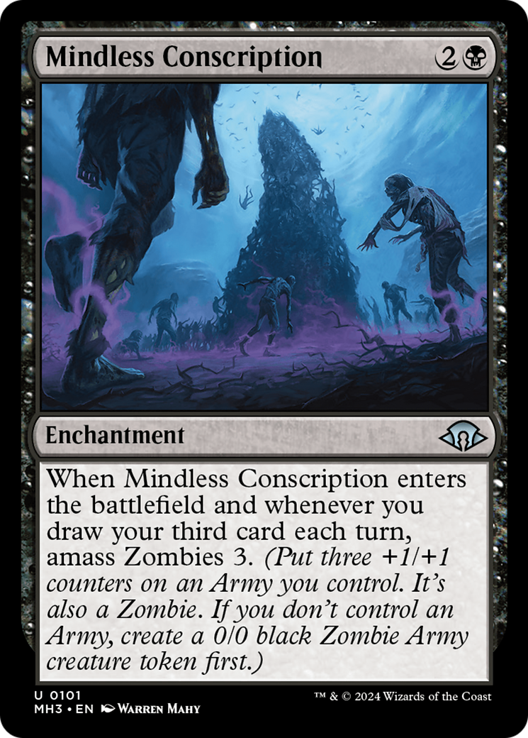 Mindless Conscription (101) (MH3)