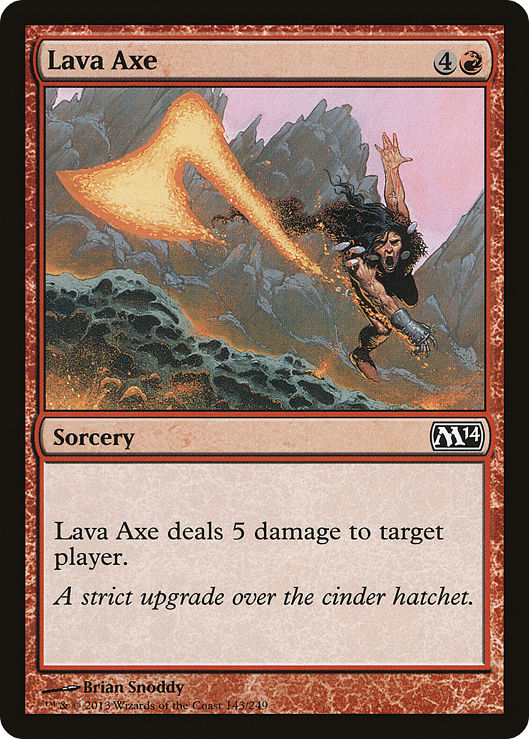 Lava Axe (143) (M14)