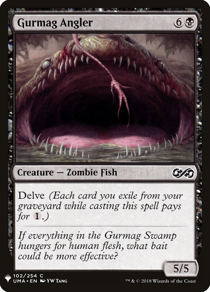 Image for Gurmag Angler (102) (The List Reprints) (LIST) - Magic: The Gathering