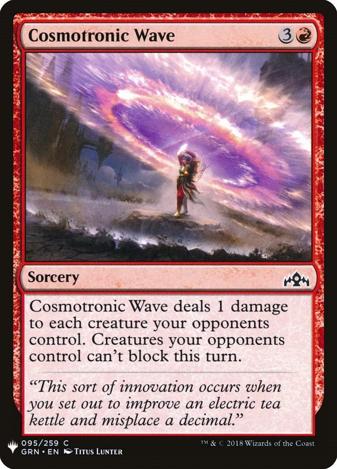 Cosmotronic Wave (95) (The List Reprints)