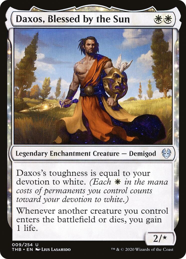 Image for Daxos, Blessed by the Sun (9) (Theros Beyond Death) - Magic: The Gathering