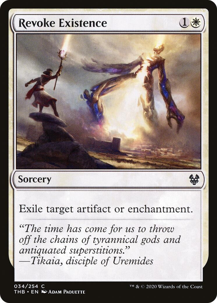 Image for Revoke Existence (34) (Theros Beyond Death) - Magic: The Gathering