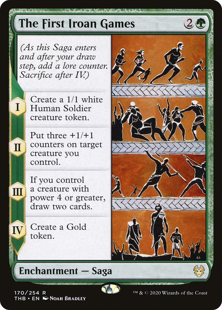 Image for The First Iroan Games (170) (Theros Beyond Death) - Magic: The Gathering