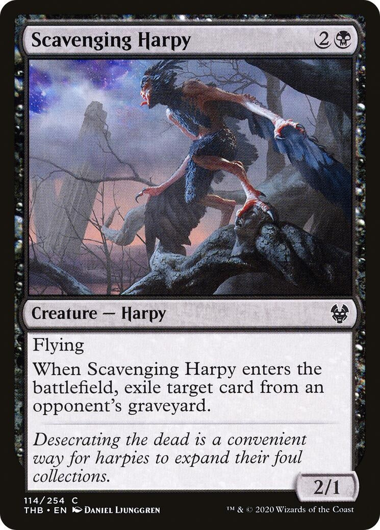 Image for Scavenging Harpy (114) (Theros Beyond Death) - Magic: The Gathering