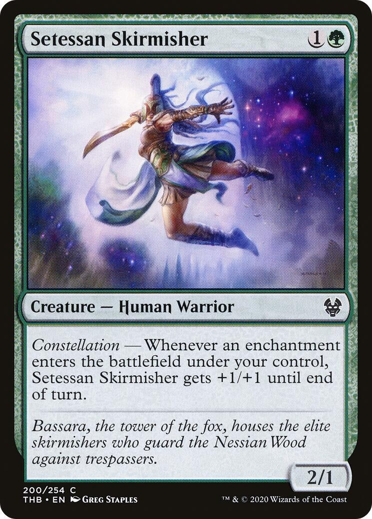 Image for Setessan Skirmisher (200) (Theros Beyond Death) - Magic: The Gathering