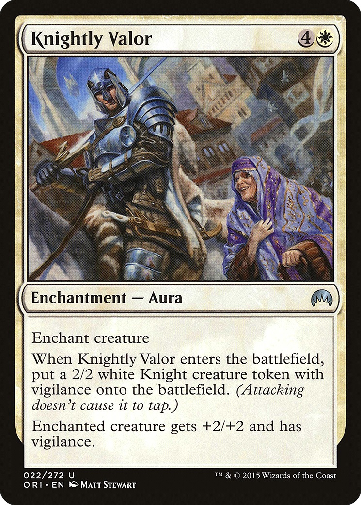 Knightly Valor (22) (ORI)