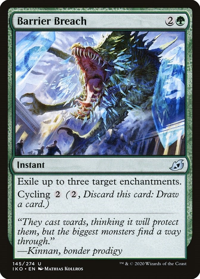 Image for Barrier Breach (145) (Ikoria: Lair of Behemoths) - Magic: The Gathering