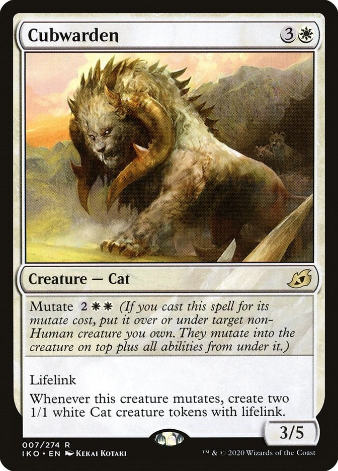 Image for Cubwarden (7) (Ikoria: Lair of Behemoths) - Magic: The Gathering